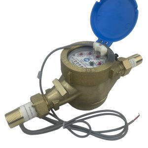 DAE MJ-75S 3/4"*3/4" NTEP NSF61 Lead Free Water Meter, NPT Couplings, Pulse Output, Gallons