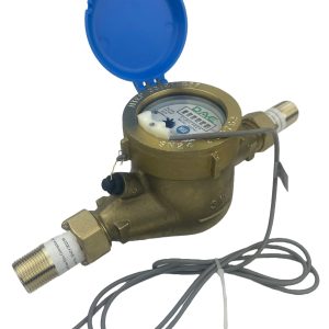 DAE MJ-75Sf 3/4"*3/4" NTEP NSF61 Lead Free Water Meter, NPT Couplings, Cubic Feet, Pulse Output